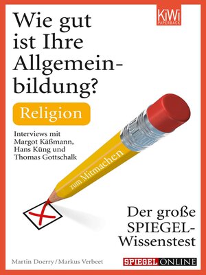 cover image of Wie gut ist Ihre Allgemeinbildung? Religion